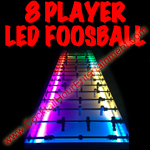8 player led foosball