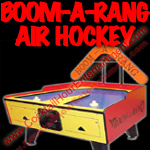 florida arcade game party rental boom-a-rang air hockey